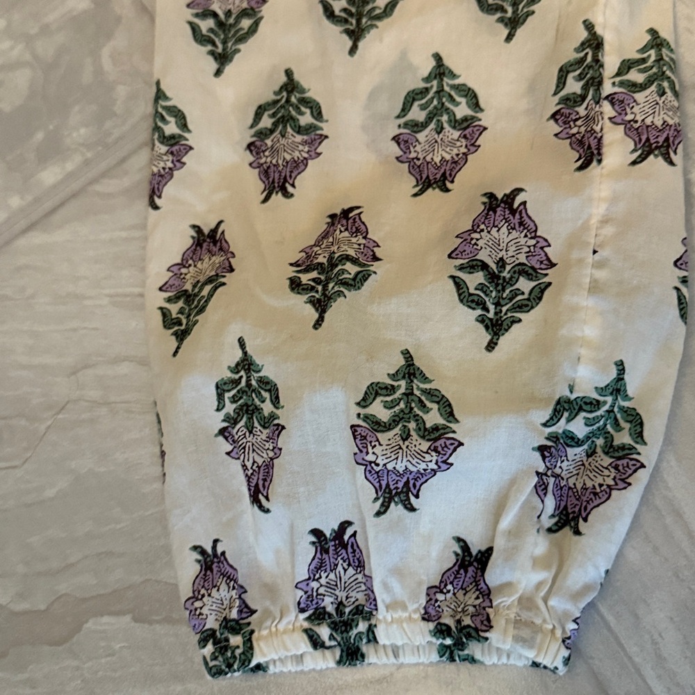 J. Crew floral popover blouse - Picture 6 of 8